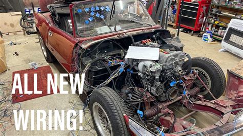 Triumph Spitfire Engine Swap Miata 1 6L Part 11 YouTube