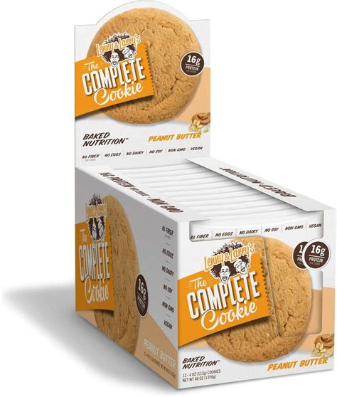 Lenny And Larry S The Complete Cookie Peanut Butter 4 Ounce Cookies Pack Of 12