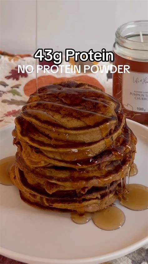 Carrot Cake Protein Pancakes MealPrep