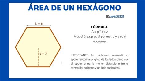 Descubre La Definici N Del Rea De Un Hex Gono En Geometr A Cfn