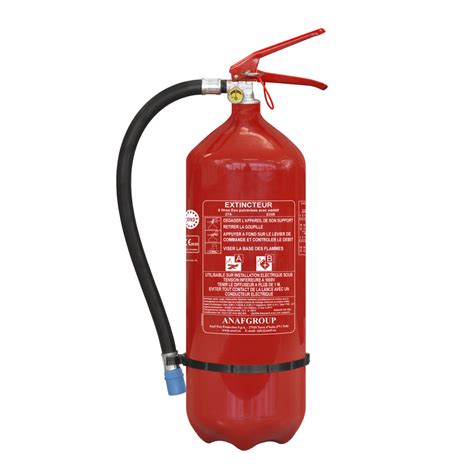 6L AFFF Foam Extinguisher Efficiency 27A 233B FS6 LH Anaf Protectionic