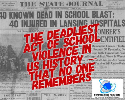 The Bath School Disaster: The Deadliest Act of School Violence In US History - That No One