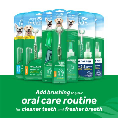 TropiClean Kit de Higiene Dental Fresh Breath para Perros Pequeños y