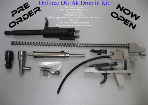 opforce dg ak gbb drop  kit popular airsoft    airsoft