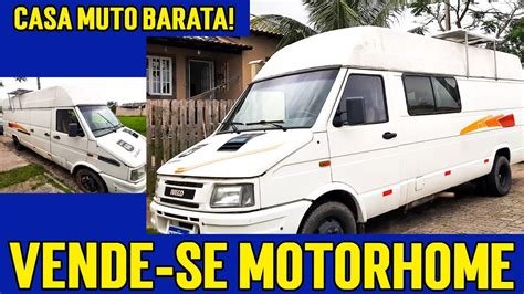 BARATO MOTORHOME IVECO 4912 À VENDA JÁ DOCUMENTADO PARA 3 PESSOAS