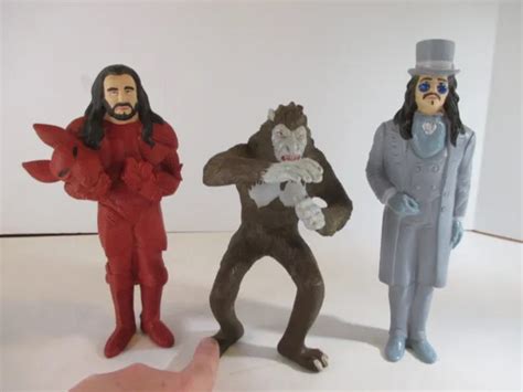 LOT DE 3 figurines articulées BRAM STOKER S DRACULA 1992 SUNCOAST