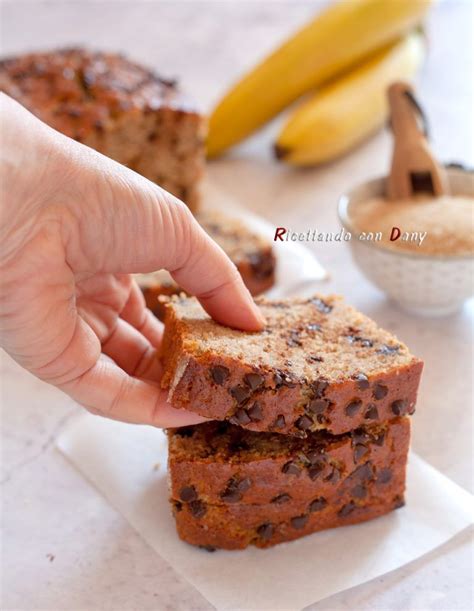 Banana Bread Con Gocce Di Cioccolato Artofit