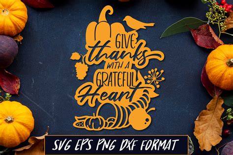 Give Thanks With A Grateful Heart Thanksgiving Svg Cut File By Craft N Cuts Thehungryjpeg