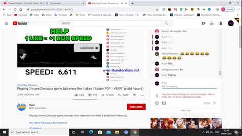 Spam Bot Chat Live Youtube