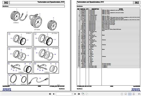 Volvo Penta V8 270 E A Engine Parts Manual PDF