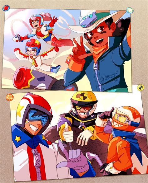 Brawl Stars - Stunt family on Behance
