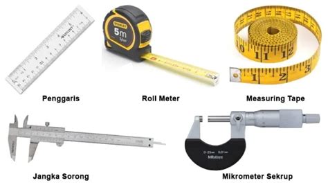 Alat Ukur Panjang Baku Contoh Satuan Kelebihan Dan Kekurangan