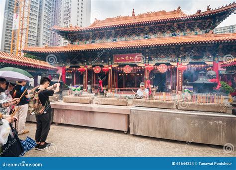 Wong Tai Sin Deity In Hong Kong Editorial Stock Image Image Of