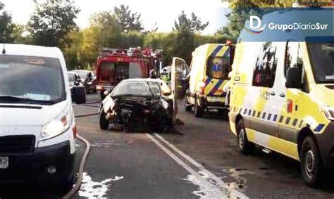 Actualizaci N Tres Lesionados Tras Choque Frontal En Ruta Antilhue