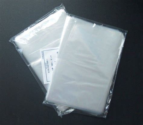 Clear Poly Bags Large Small Plastic Packaging Open Flat Packing T Shirt