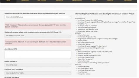 Begini Syarat Dan Cara Pembuatan Skck Online Sebagai Dokumen