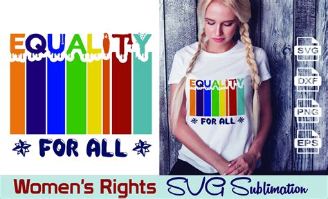 Womens Rights Svg Sublimation Graphic By Yeam Leekush Creative Fabrica