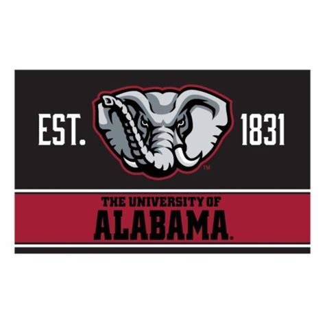 alabama crimson tide wood sign  frame  unit kroger