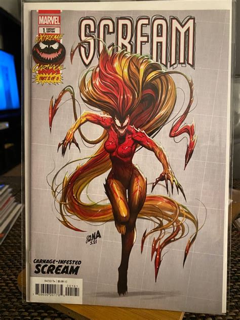 Extreme Carnage Scream 1 Carnage Symbiotes Marvel Symbiote