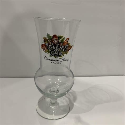 Rainforest Cafe Downtown Disney Anaheim California Hurricane Glass