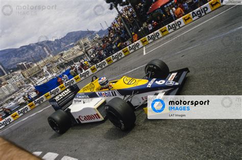 Keke Rosberg Williams FW10 Honda Monaco GP Motorsport Images