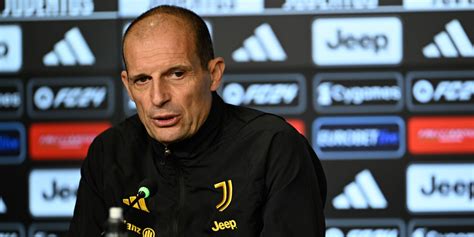 Allegri La Conferenza Prima Di Juve Napoli Rivivi La Diretta