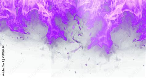 Purple Flaming Fire Element Stock Illustration Adobe Stock