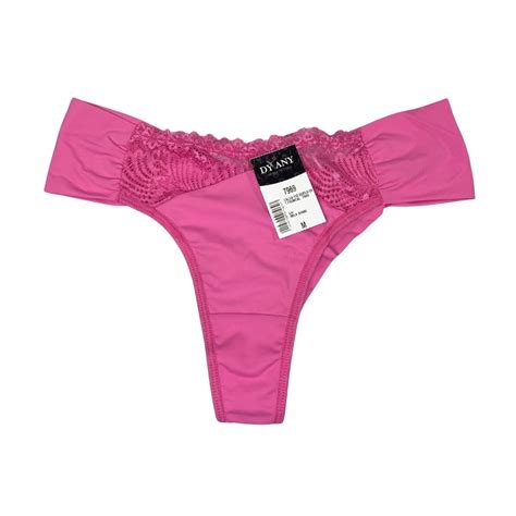 Kit c Calcinha Fio Duplo Renda e Lateral Dupla Dy Any Galé Lingerie Calcinhas sutiãs