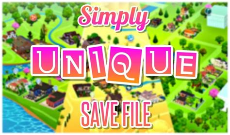 Sims Best Save Files