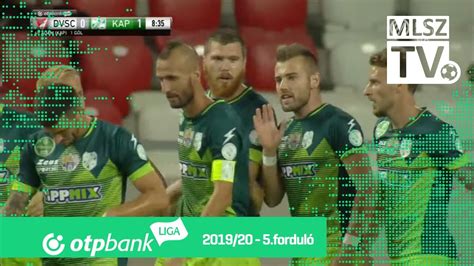 DVSC Kaposvári Rákóczi FC 0 1 0 1 OTP Bank Liga 5 forduló