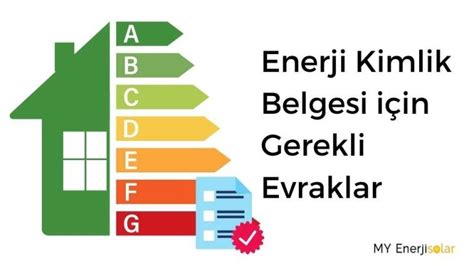 Enerji Kimlik Belgesi Nedir My Enerji Solar