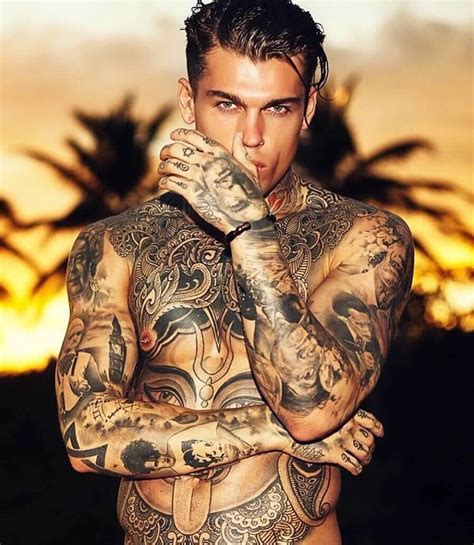 Model Stephen James By Adam Fussell Tattoos For Guys Tattoo Guys Tatoos Sailor Tattoos