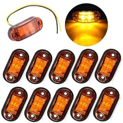 9LED Lampki lampy obrysowe obrysówki 12V 24V 10szt hqg50208B 10 za 65