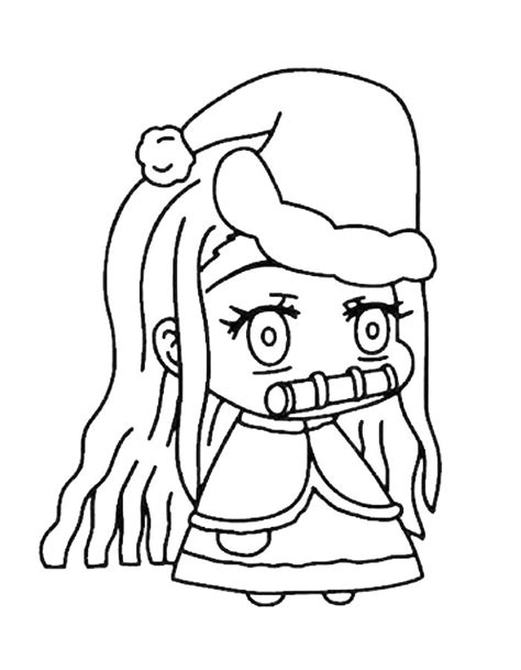 Nezuko Coloring Pages Free Printable Pdf