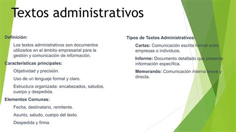 Textos Administrativos Area Comunicacion Pptx