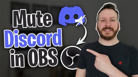 How To Mute Discord In Obs Youtube