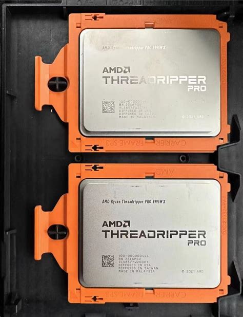 Amd Ryzen Threadripper Pro 5995wx Cpu 64 Cores Upto45ghz 128 Threads Processors Ebay