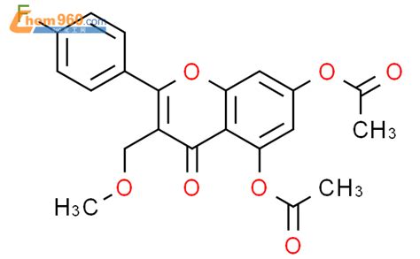 138077 02 8 4H 1 Benzopyran 4 One 5 7 Bis Acetyloxy 2 4 Fluorophenyl