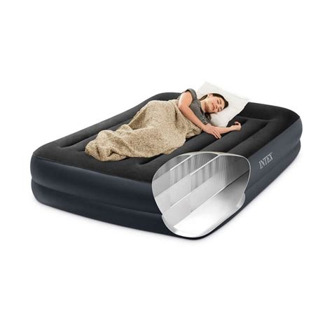 Lit Gonflable Intex Pillow Rest Raised Personnes Nd Piscine