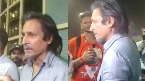 Watch After Pakistan Loses Asia Cup Final Ramiz Raja Loses Cool With