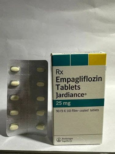 Empagliflozin Tablets Jardiance Boehringer Ingelheim Packaging