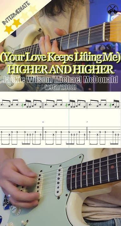 Your Love Keeps Lifting Me Higher And Higher Michael Mcdonald Guitar Riff Tab Shorts Youtube