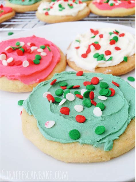 Frosted Shortbread Christmas Cookies These Frosted Shortbread Christmas Cookies Are Buttery