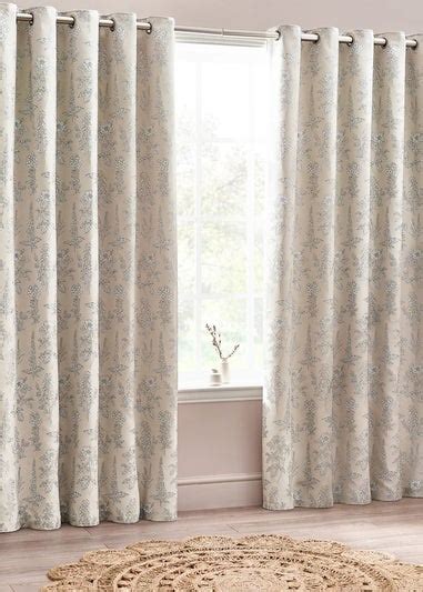 Wylder Nature Sophia Floral Eyelet Curtains Matalan