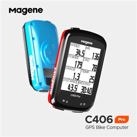 Magene C Pro Gps Bike Computer Wireless Speedometer Odometer