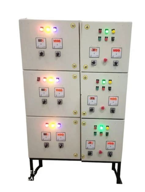 V Plc Based Mild Steel Three Phase Automation Control Panel At Rs