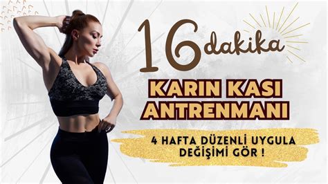 Siki Karin Ve Nce Bel N Dak Kalik Antrenman Evde Kar N Kas