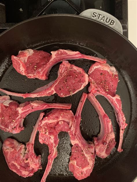 Cast Iron Lamb Chops — Cooking With Rocco