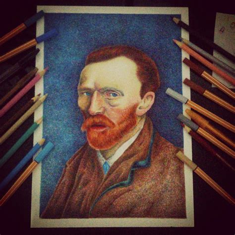 Van Gogh Cores Lápis de cor Desenhos