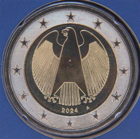 Germany 2 Euro Coin 2024 A - euro-coins.tv - The Online Eurocoins Catalogue